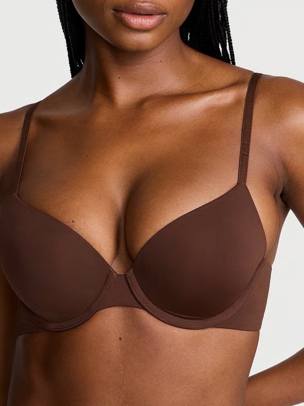 Victoria’s Secret 34C Brown Push Up T-Shirt Bra NWOT